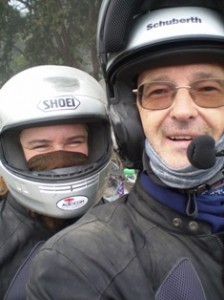 Picture of us as we arrived at the Nepal border.